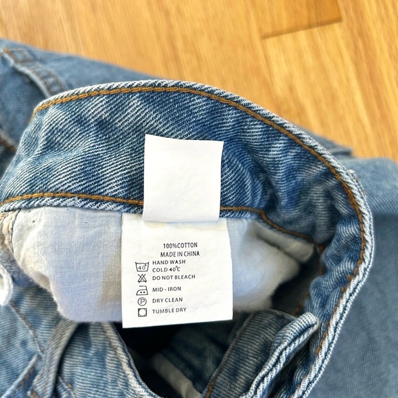 DISSH reagan vintage slouchy denim jean medium wash NWT size 12 US - Picture 9 of 11